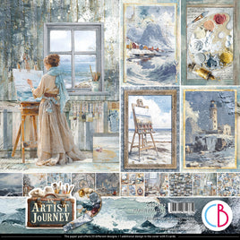 An Artist Journey Paper Pad 12"x12" 12/Pkg
