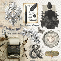 Typographic Paper Pad 12"x12" 12/Pkg