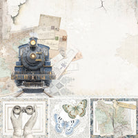 Eastern Journey Paper Pad 12"x12" 12/Pkg