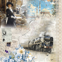 Eastern Journey Paper Pad 12"x12" 12/Pkg