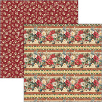 Merry & Bright Paper Pad 12"x12" 12/Pkg