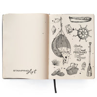 Ciao Bella Clear Stamp Set 4"x6" Let Your Soul Fly