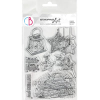 Ciao Bella Clear Stamp Set 6x8 Winter Chill