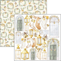 Ciao Bella Sparkling Christmas Fussy Cut Pad 6"x6" 24/Pkg