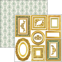 Ciao Bella Sparkling Christmas Fussy Cut Pad 6"x6" 24/Pkg