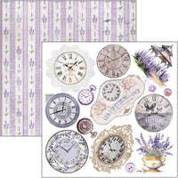 Morning In Provence Fussy Cut Pad 6"x6" 24/Pkg