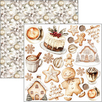 Winter Season Fussy Cut Pad 6"x6" 24/Pkg
