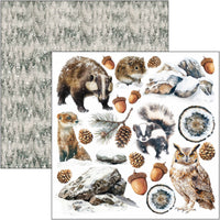 Forest Tales Fussy Cut Pad 6"x6" 24/Pkg