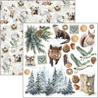 Forest Tales Fussy Cut Pad 6"x6" 24/Pkg