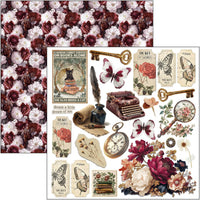 Book Lovers Fussy Cut Pad 6"x6" 24/Pkg