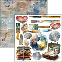 An Artist Journey Fussy Cut Pad 6"x6" 24/Pkg