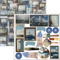 An Artist Journey Fussy Cut Pad 6"x6" 24/Pkg