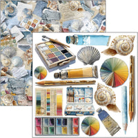 An Artist Journey Fussy Cut Pad 6"x6" 24/Pkg