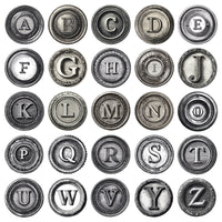 Typographic Fussy Cut Pad 6"x6" 24/Pkg