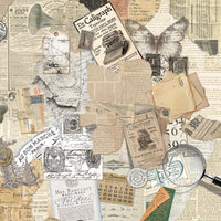 Typographic Fussy Cut Pad 6"x6" 24/Pkg