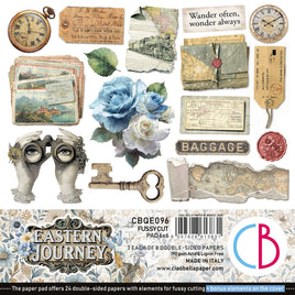 Eastern Journey Fussy Cut Pad 6"x6" 24/Pkg