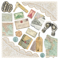 Eastern Journey Fussy Cut Pad 6"x6" 24/Pkg