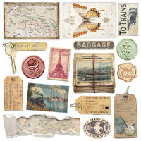 Eastern Journey Fussy Cut Pad 6"x6" 24/Pkg