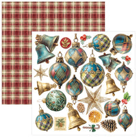 Merry & Bright Fussy Cut Pad 6"x6" 24/Pkg