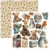 Merry & Bright Fussy Cut Pad 6"x6" 24/Pkg