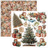 Merry & Bright Fussy Cut Pad 6"x6" 24/Pkg