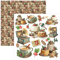 Merry & Bright Fussy Cut Pad 6"x6" 24/Pkg