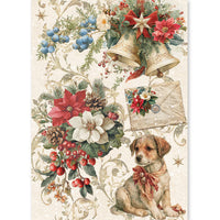 Rice Paper A5 MIXED 8/Pkg Cozy Christmas