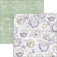 Morning In Provence Patterns Pad 12"x12" 8/Pkg