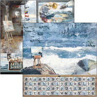 An Artist Journey Patterns Pad 12"x12" 8/Pkg