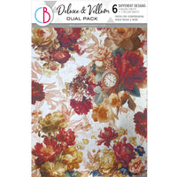 Deluxe Paper Silver & Vellum Dual Pack A4 MIXED 6/Pkg Book Lover
