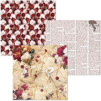 Deluxe Paper Silver & Vellum Dual Pack 6x6 MIXED 6/Pkg Book Lovers