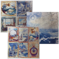 Deluxe Paper Silver & Vellum Dual Pack 6x6 MIXED 6/Pkg An Artist Journey