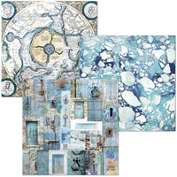 Deluxe Paper Silver & Vellum Dual Pack 6x6 MIXED 6/Pkg An Artist Journey