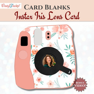 CrafTreat Card Blanks - Instax Iris Lens Card