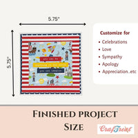 CrafTreat Card Blanks - Pull Flaps Card - White - 3 Sets
