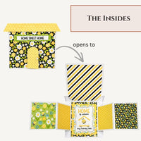 CrafTreat Card Blank - House Side Pop-out Card