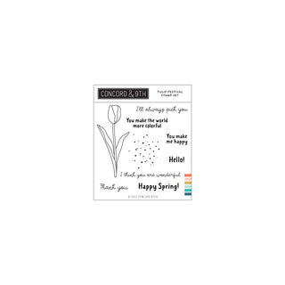 Tulip Festival - Clear Stamp