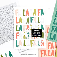 Fa La La Inlay - Die