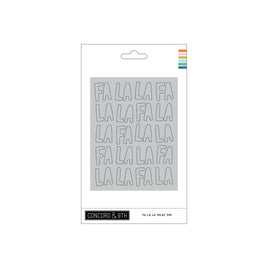 Fa La La Inlay - Die