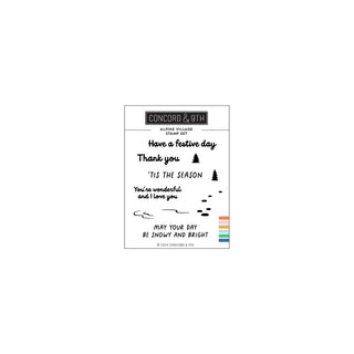 Alpine Village - Clear Stamp