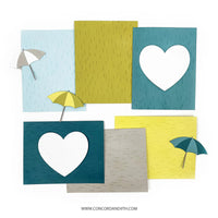 Dashed Lines - Embossing Folder