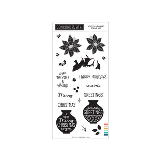 Winter Bouquet - Clear Stamp