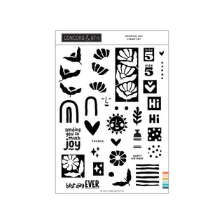 Sending Joy - Clear Stamp