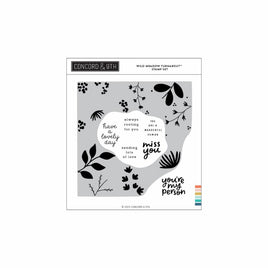 Wild Meadow - Turnabout Clear Stamp