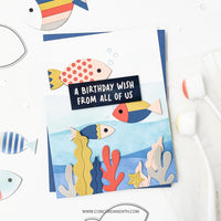 Fish Friends (4pc) - Stencil Pack