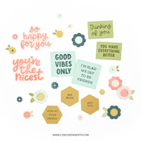 Friendly Phrases - Clear Stamp
