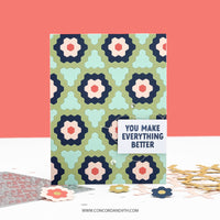 Hexie Bloom Inlay - Die