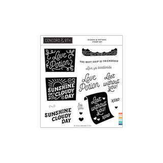 Oceans & Potions - Clear Stamp