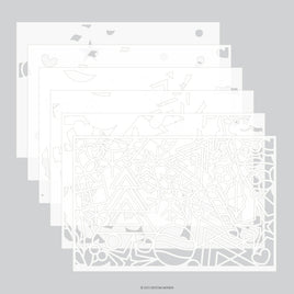 Holiday Icons (6pc) - Stencil Pack