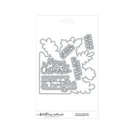 Winter Greenery Background - Die